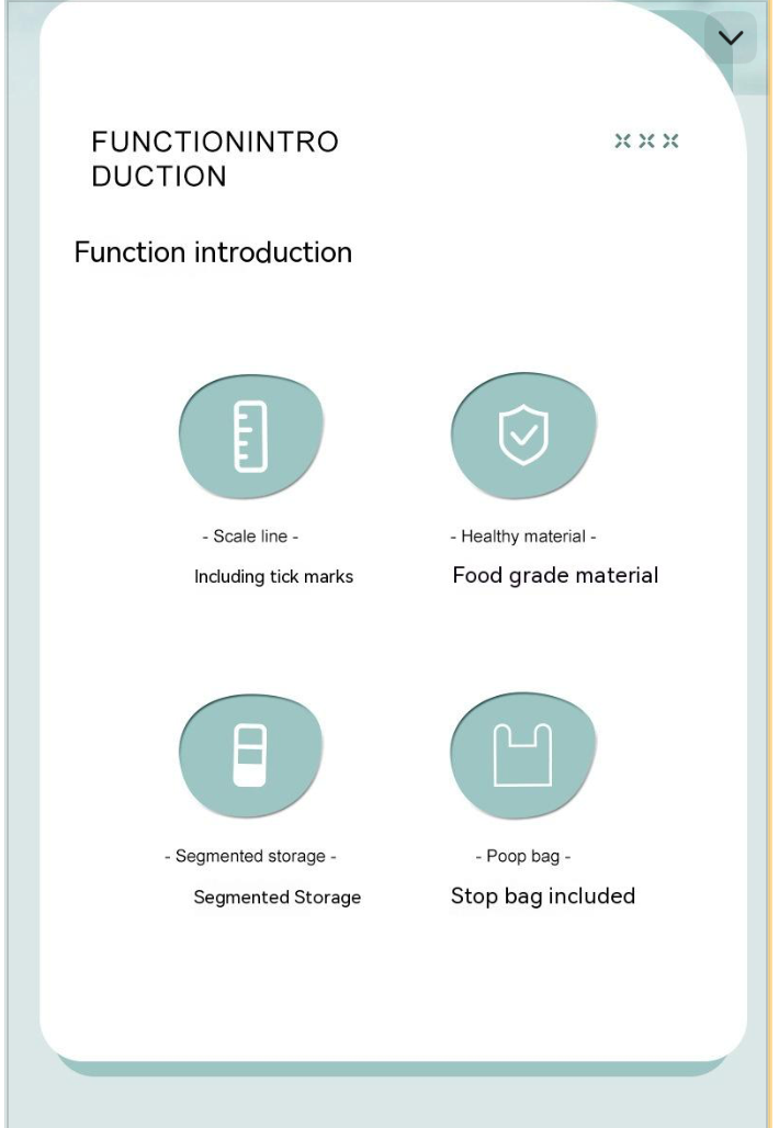 3-in-1 tragbarer Hundenapf – Wasserflasche, Futter & Kotbeutelspender